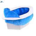 Portable Toilet Seat 36x15cm Waste Bags Mobile Toilet Temporary Folding WC. 
