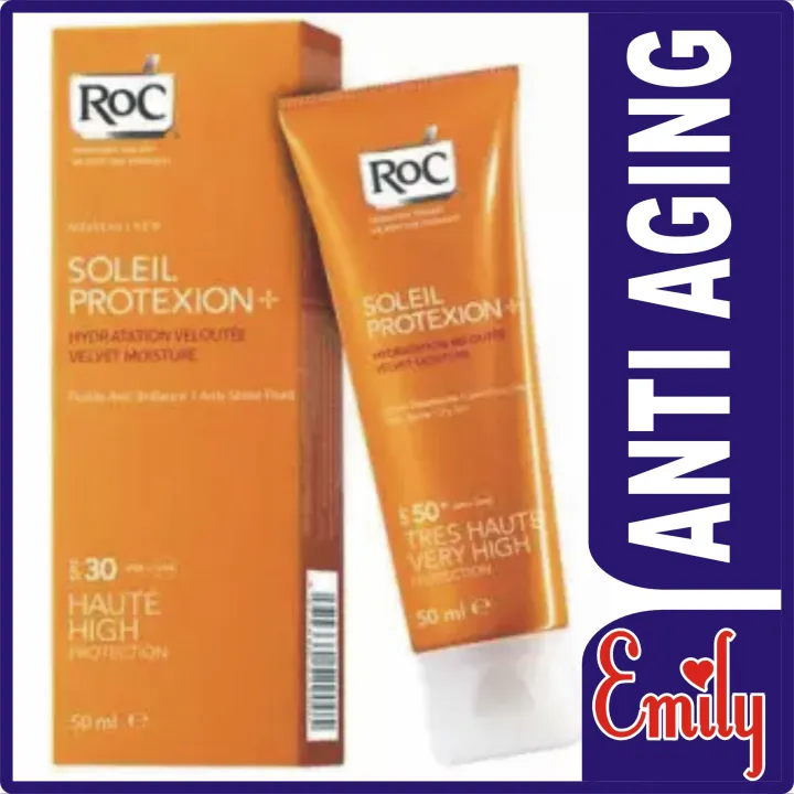 ROC%20SPECIAL%20ANTI%20BROWN%20SPOT%20ANTI%20AGING%20SUN%20BLOCK%20FOR%20EVERYONE%20RoC%20Soleil%20Protexion%20Anti%20Shine%20Fluid%20Cream%20Spf%2030%2050%20ML%20-%20Image%203