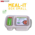 Maxware Household Meal-it Box Small 700ml, Lunch Box with two portions/Compartments, Best Meal box for Office/School/College/University, Meal it Box Small available in 4 beautiful Colors. 
