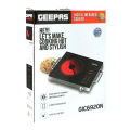Original Geepas 4 Digit LED Display 2000W Digital Infrared Cooker GIC6920. 
