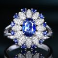 Top Quality Luxury Gift Zircon Rings For Women. 