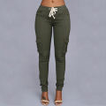 Large Size White Pants Joggers Women Plus Size High Waist Jogger Pants Women Ladies Trousers Military Pants Women. 