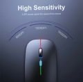 RECHARGEABLE WIRELESS OPTICAL MOUSE | DUAL MODE | RGB LIGHTING | SILENT CLICK | PREMIUM QUALITY PRODUCT. 