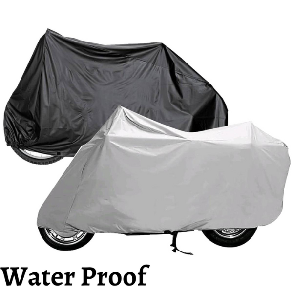 Bike Cover 100% Water Proof Universal 70 and 125 Scratch & Rust Proof Cover Multicoloured  Bike Cover Dust Proof Top Parking Cover