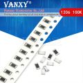 100PCS 1206 SMD Resistor 1% 100K ohm chip resistor 0.25W 1/4W 104. 