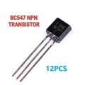 12PCS BC547 Transistor TO-92 NPN Transistor TO 92. 