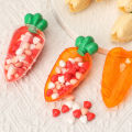 JM Easter Plastic Carrot Candy Boxes Easter Gift Box Easter Party Decorations Ornmants for Home Kids Birthday Gifts Supplies. 