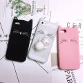 3D Cute Squishy Bear Seal Phone Case For iPhone 15 6S 8 Plus Xs Case Cartoon Animal Cat Ear Silicone Case For iPhone5S SE 8 Plus. 