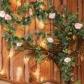 Artificial Rose Vines Artificial Floral Garland for Reception Office Wedding Engagement Ceremony. 