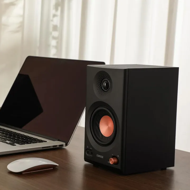 Edifier%20MR3%20Powered%20Studio%20Monitor%20Speakers,%20Hi-Res%20Audio%20Certified%20Bluetooth%20V5.4%20Active%20Bookshelf%20Loudspeakers,%202.0%20Computer%20Speaker%20with%20Headphone%20Output%20RCA%20AUX%20Balanced%20TRS%20Input%20-%20Black%20-%20MR3%202.0%20Monitor%20Speaker%20System%20Hi-Res%20Audio%20Bluetooth%20V5.4%20-%20Image%206
