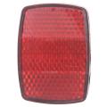 Bicycle Plastic Reflector Tail Light Reflector Front And Rear Warning Tail Light Cycling Accessories. 