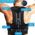 Adjustable Magnetic Therapy Posture Corrector Brace Shoulder Back Support Belt for Male Female Braces and Supports Belt. 