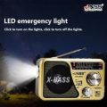 Portable radio YG -519urt 4 band AM/FM/SW/sw2/ SD card USB TFT rechargable radio. 