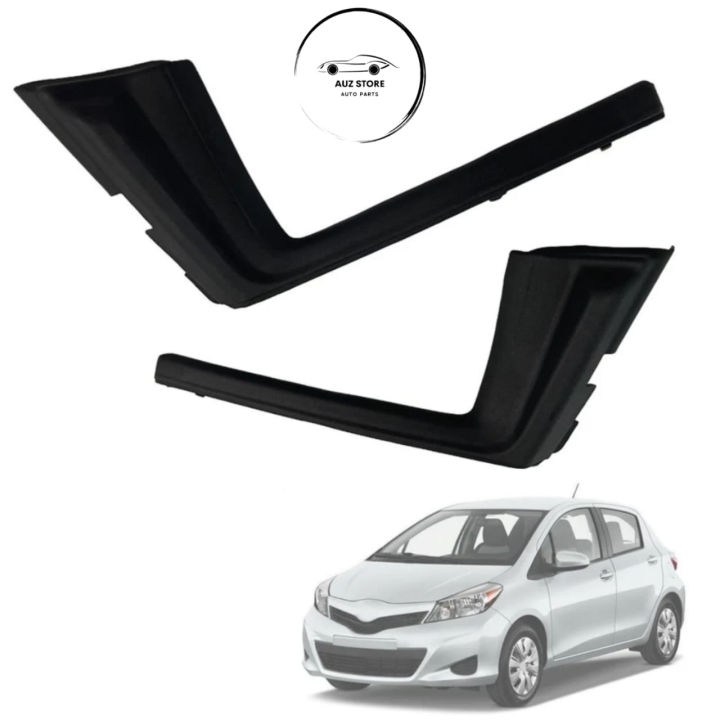 Front Windshield Wiper Cowl Trim WiperShield Corner For Toyota Vitz 2011-2014.
