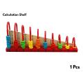Abacus - Montessori  Wooden Toy Calculation Shelf, Vertical Abacus large ( 1 Pcs ). 