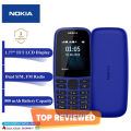 Nokia 105 (2019) - Dual SIM - FM Radio - 800mAh Battery. 