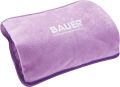 Bauer Professional Electric Hot Water Bottle ~ Soft Touch Cover, Lilac ~ Hand Warmer Pouch uk import. 