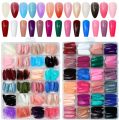 576 Pcs Box Colorful Artifical Nails Acrylic Full Cover Nail | Fake Nails | Fancy Artifical Nails | French nails | Nails For girls In Multicolours. 