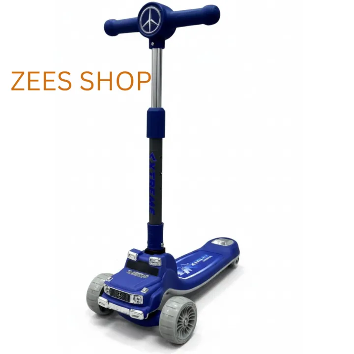 Mercedes%20Car%20Shape%20Body%20Light%20WIth%20Music%20Three-Wheel%20Scooty%20for%20Kids%20High%20Quality%20kids%20Foldable%20%20Scooty%20Hot%20Sale!%20IMPORTED%20Fiber%20-%20Image%202