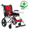 Aluminum Travelling wheelchair compact portable light weight for patients and adults. 