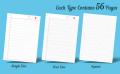 3 in 1 Notebook for kids -150 pages both sides included-English, urdu and math included-good quality- pack of 3. 