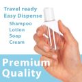 Hair Oil Empty Bottle 60ml Clear Empty Plastic Bottles Press Push Bottle, Lotion Bottle, Shampoo Bottle, Handwash Bottle / Empty Plastic Bottles Push Flip Top Bottle. 