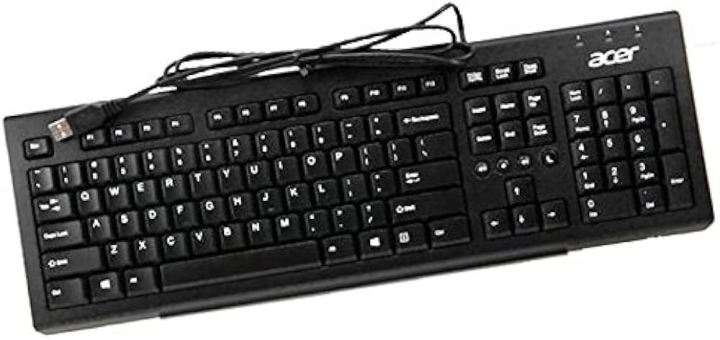 Acer PR1101U USB Wired Slim Used Multimedia Keyboard.