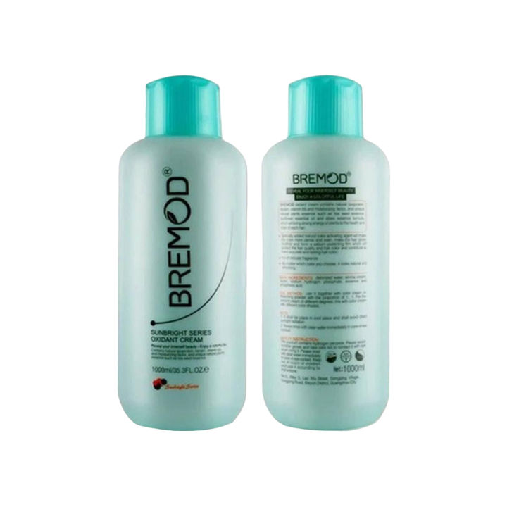 Bremod Hair Developer Volume 10, 20, 30, 40 Oxidant Cream 1000ml