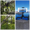 Gorilla Pod Flexible Tripod Stand Mini Octopus Tripod (8.55 Inches) Tripod With Mobile Holder For Mobile Phone DSLR Gopro Digital Camera. 