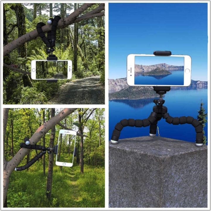 Gorilla%20Pod%20Flexible%20Tripod%20Stand%20Mini%20Octopus%20Tripod%20(8.55%20Inches)%20Tripod%20With%20Mobile%20Holder%20For%20Mobile%20Phone%20DSLR%20Gopro%20Digital%20Camera%20-%20Image%207