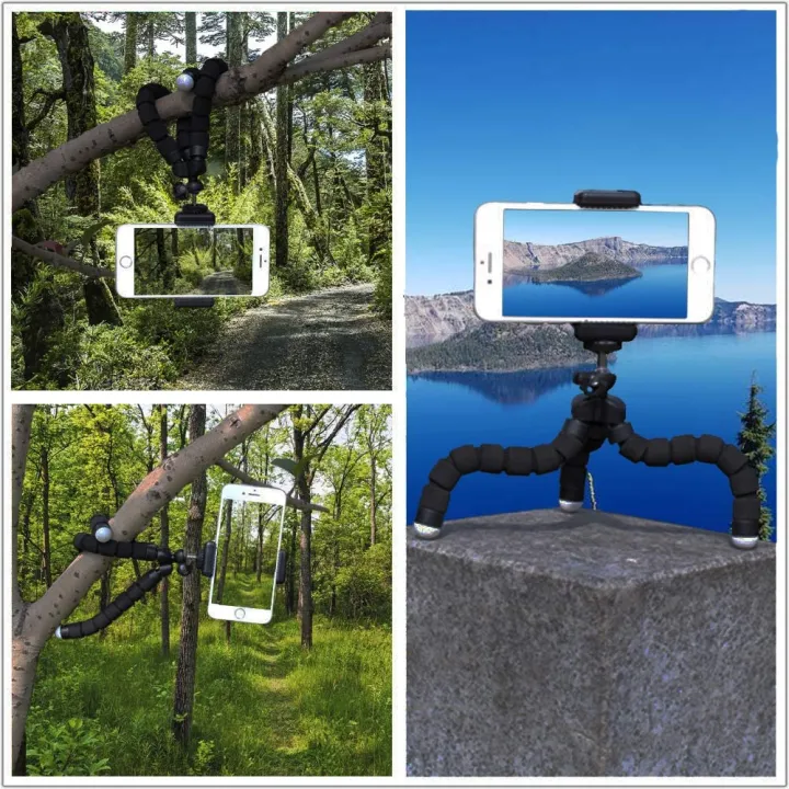 Gorilla%20Pod%20Flexible%20Tripod%20Stand%20Mini%20Octopus%20Tripod%20(8.55%20Inches)%20Tripod%20With%20Mobile%20Holder%20For%20Mobile%20Phone%20DSLR%20Gopro%20Digital%20Camera%20-%20Image%207