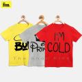 The Shop - Yellow Grey & Red COOL T-Shirts For Kids - YG-R3C. 
