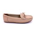 Bata Beige Loafers For Women. 
