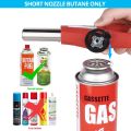 Kitchen Culinary Torch, Professional Torch Kitchen Blow Lighter Adjustable Flame with Reverse Use for Creme Brulee, Searing, Baking, BBQ (Butan Gas Not Included). 