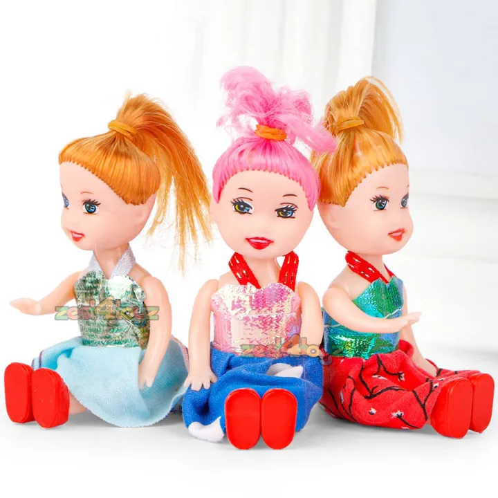 6%20Pcs%20Set%20-%20Soft%20Mini%20Princess%20Doll%20Toys%20For%20Girls%20-%204%20Inch%20-%20Colorful%20Hair%20and%20Clothing%20Fancy%20Dress%20Dolls%20Toy%20For%20Kids%20Boys%20and%20Girls%20-%20Image%203