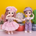 New 16cm Doll Toys, Children's Toys for Princess Girls, Cute and Fashionable Mini Small Dolls, Children's Birthday Gifts. 