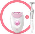 Braun Silk-épil 3 3-321 Epilator for Long-Lasting Hair Removal with Bikini Trimmer. 