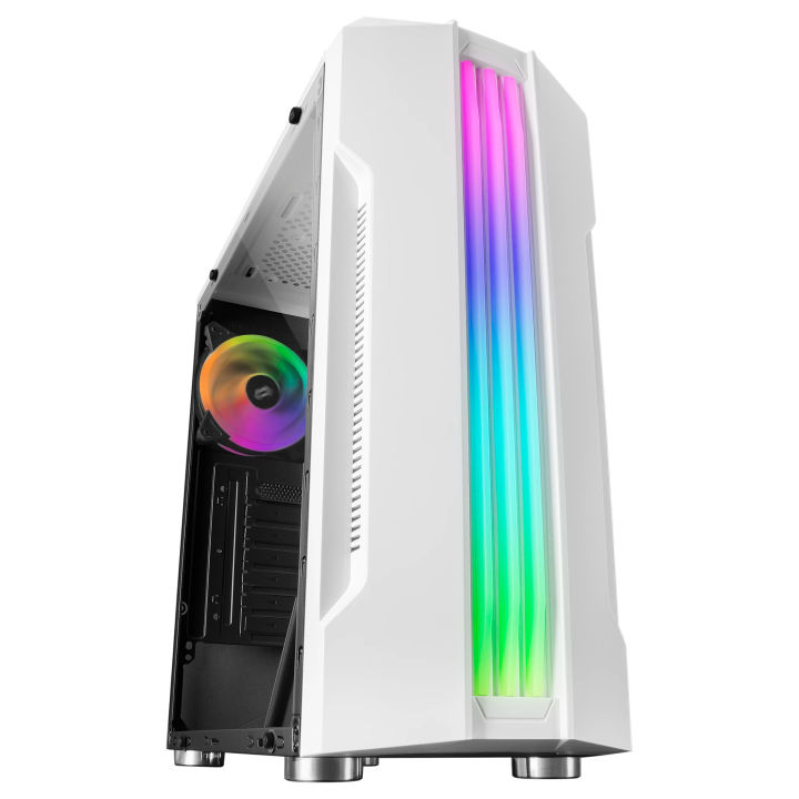 Outstanding Gaming PC - Core i7 Processor, 16GB RAM, 128GB SSD, 500GB HDD, RGB Case with RGB Fans, 2GB Graphics Card DDR5, Windows 11 Pro