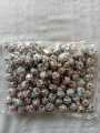Crystal Diamond Beads | Tassel & Round Metal Ball Loose Spacer Beads | 10-Piece Set for Dress Decoration, Jewelry Making & DIY Craft Projects | High-Quality, Elegant & Versatile | Perfect for Embellishments, Beading, & Handicrafts. 