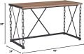 Industrial Computer Table|Study Desk| Metal Computer Table| Ready To Assemble| Display Table For Shops. 