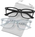 MEETSUN Blue Light Blocking Glasses, Anti Eye Strain Headache (Sleep Better),Computer Reading Glasses UV400 Transparent Lens. 