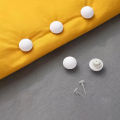 Quilt holder divine tool mushroom head household quilt cover bed sheet clip, anti running fixing buckle, soft rubber needle. 