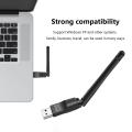 1200Mbps USB2.0 Wifi Wireless Network Adapter Big Dongle With Antenna 802.11n/g/b LAN Card wifi Catcher. 