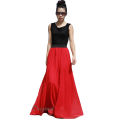 (Customized) BRANDED Red Long Chiffon Skirt (With Inner Malai Crepe) For Women, Skirt, Chiffon Skirt, long skirt, skirts for girls, long skirts for girls, long skirt, maxi skirt, skirts for women, ladies skirts,. 