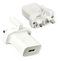 Genuine Huawei Mains Charger Adapter - Genuine HUAWEI HW-050200B02 UK 3pin Charger White Power Adapter. 