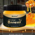 Beeswax Furniture Polish 85g - 100% Natural Wood Wax for Furniture Care | Restores Shine & Protects | High-Quality Wood Seasoning Beeswax | Easy to Use, Long-Lasting Protection | Wood Polish & Cleaner | Best  for Wooden Tables, Chairs. 
