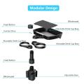 Car Cup Holder Tray With Swivel Base 360 Degree Adjustable Car Cup Holder Food Tray Organized 2 Drink Holder For Car Accessories. 