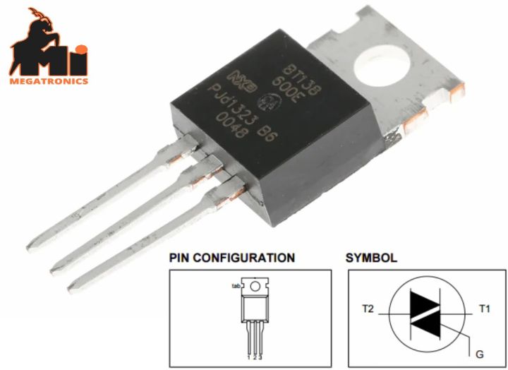 3pcs Triac 12A 600V TO220 BT138 600E transistor | Daraz.pk