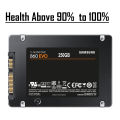 256 GB Sata SSD Samsung EVO or Simple Samsung - 250GB Samsung Sata SSD Solid State Drive - SAMSUNG Sata SSD 256gb branded System Pulled - branded sata system ssd drive. 