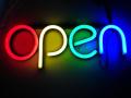 Outdoor waterproof hanging letter led neon sign bar open led mini flex neon lights signs lighting. 